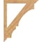 Ekena Millwork Balboa Traditional Smooth Bracket, Western Red Cedar, 3 1/2"W x 38"D x 46"H BKT04X38X46BOA01SWR - alternate 3